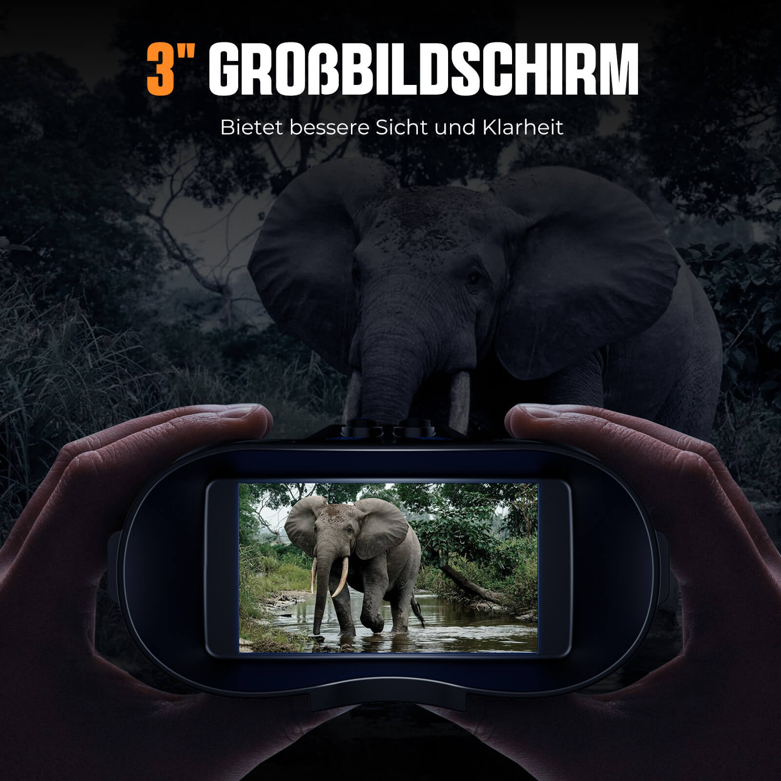 CIGMAN CNV02 Digitales Binokulares Nachtsichtgerat