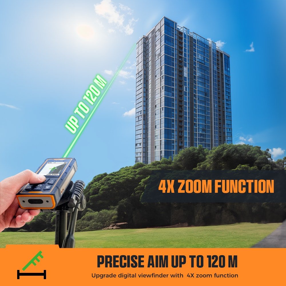 Cigman - CIGMAN CD - 120G Laser Distance Meters with Camera