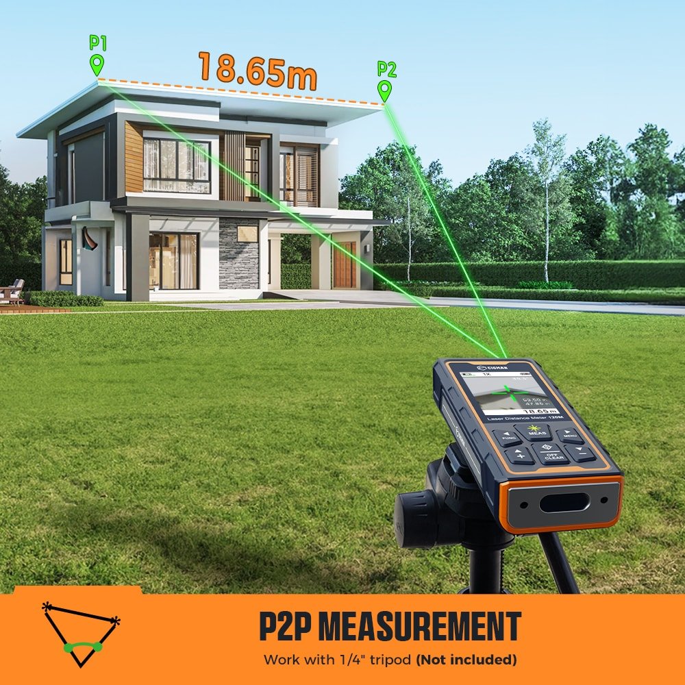 Cigman - CIGMAN CD - 120G Laser Distance Meters with Camera