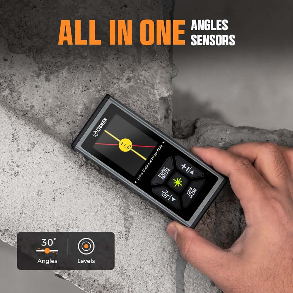 Cigman - CIGMAN CD - 60G Bilateral Laser Measure