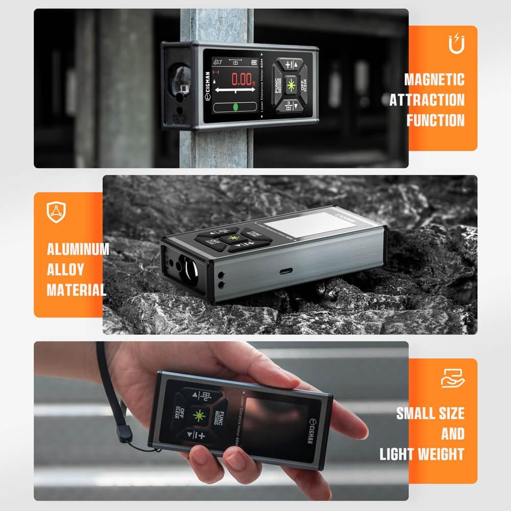 Cigman - CIGMAN CD - 60G Bilateral Laser Measure