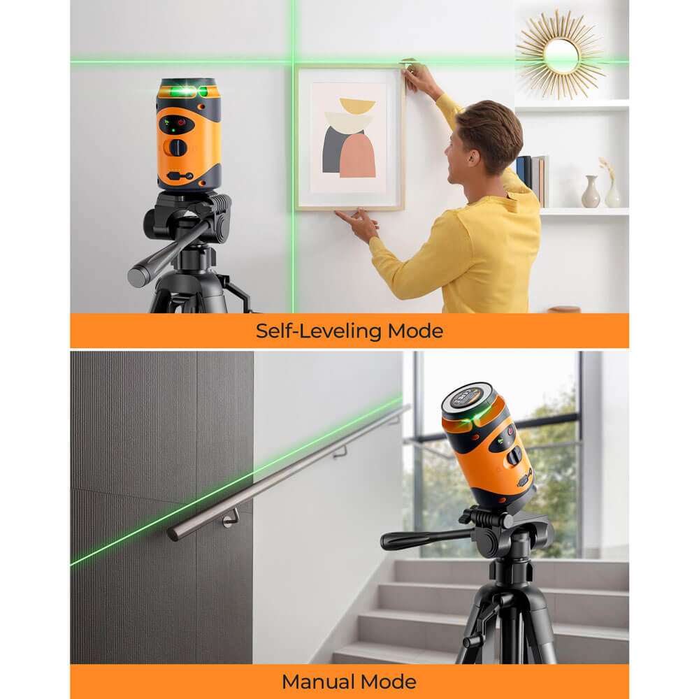 Cigman - CIGMAN CM - 505 360° Laser Level with Tripod