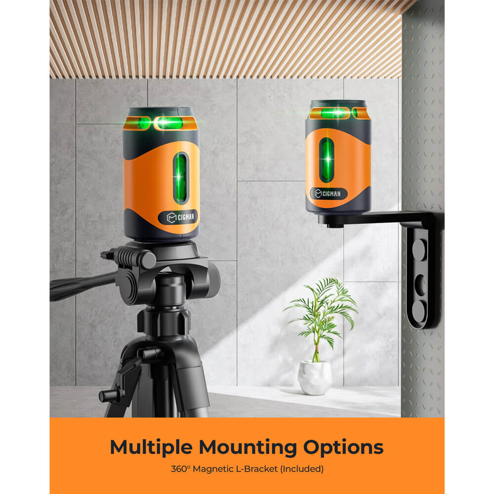 Cigman - CIGMAN CM - 505 360° Laser Level with Tripod