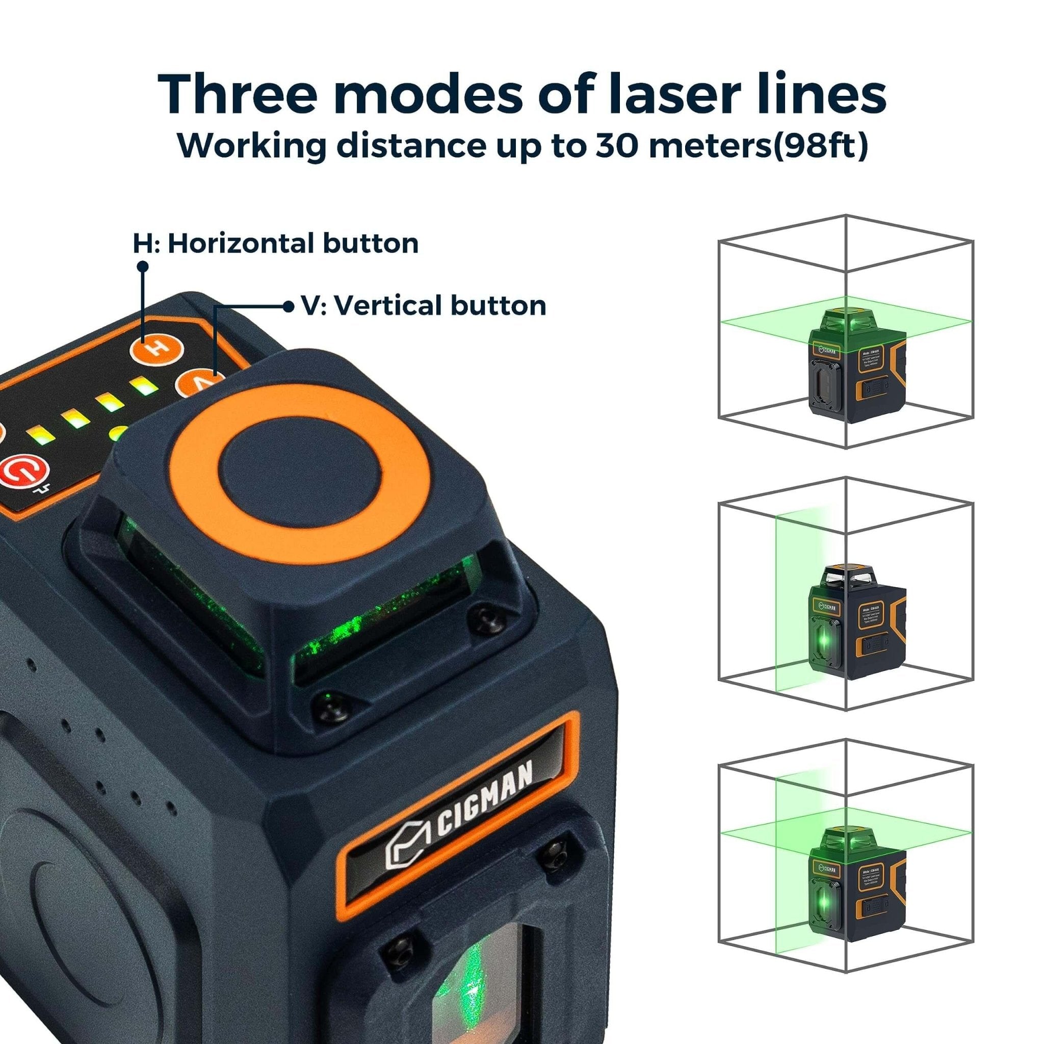 Cigman - CIGMAN CM - 605 5 Lines Laser Level