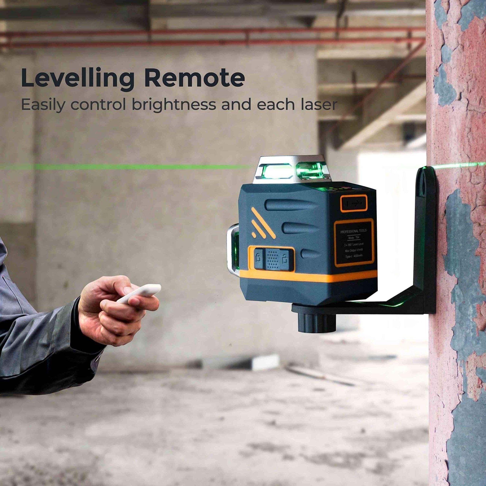 Cigman - CIGMAN CM - 701 3x360° Laser Level