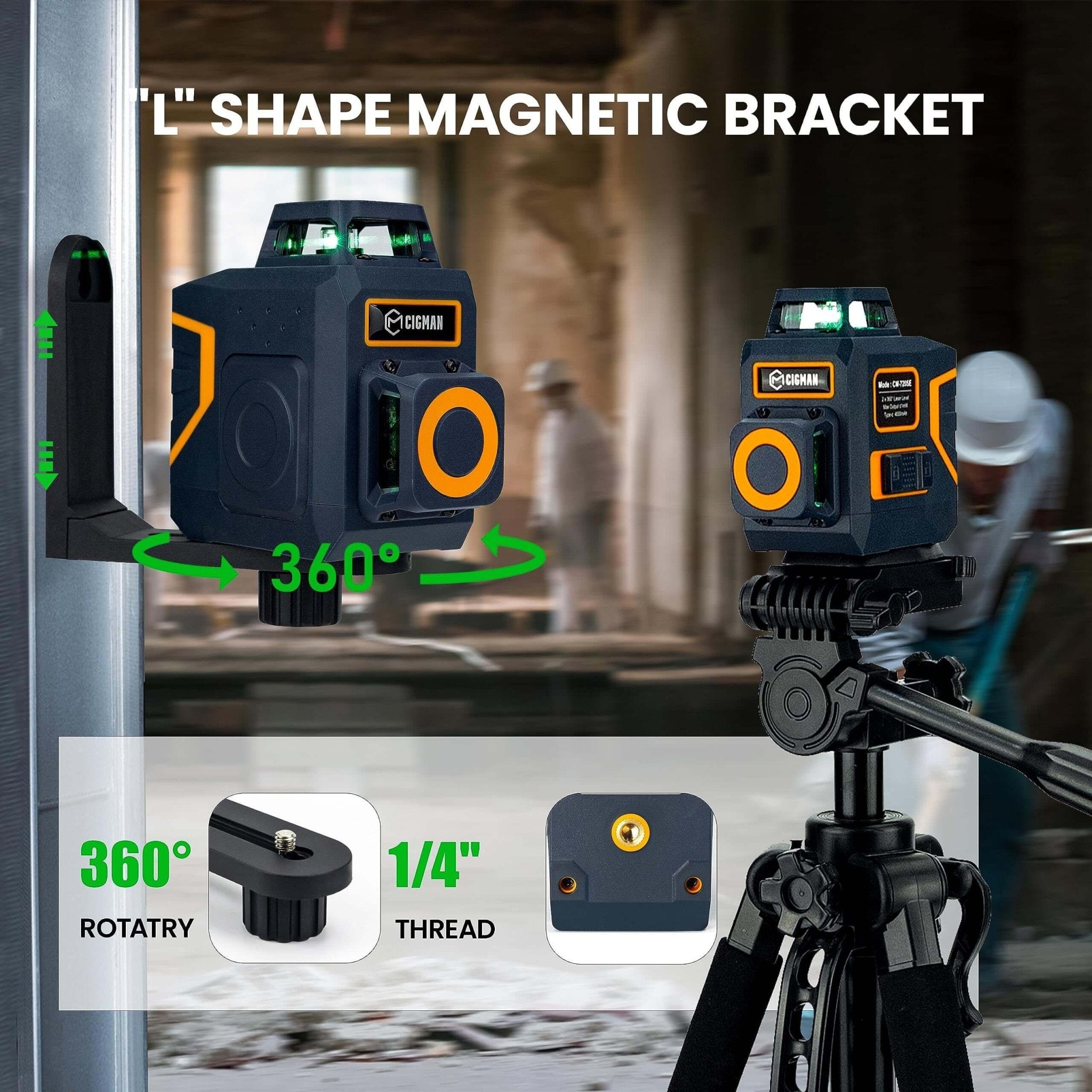 Cigman - CIGMAN CM - 720SE 8 Lines Laser Level