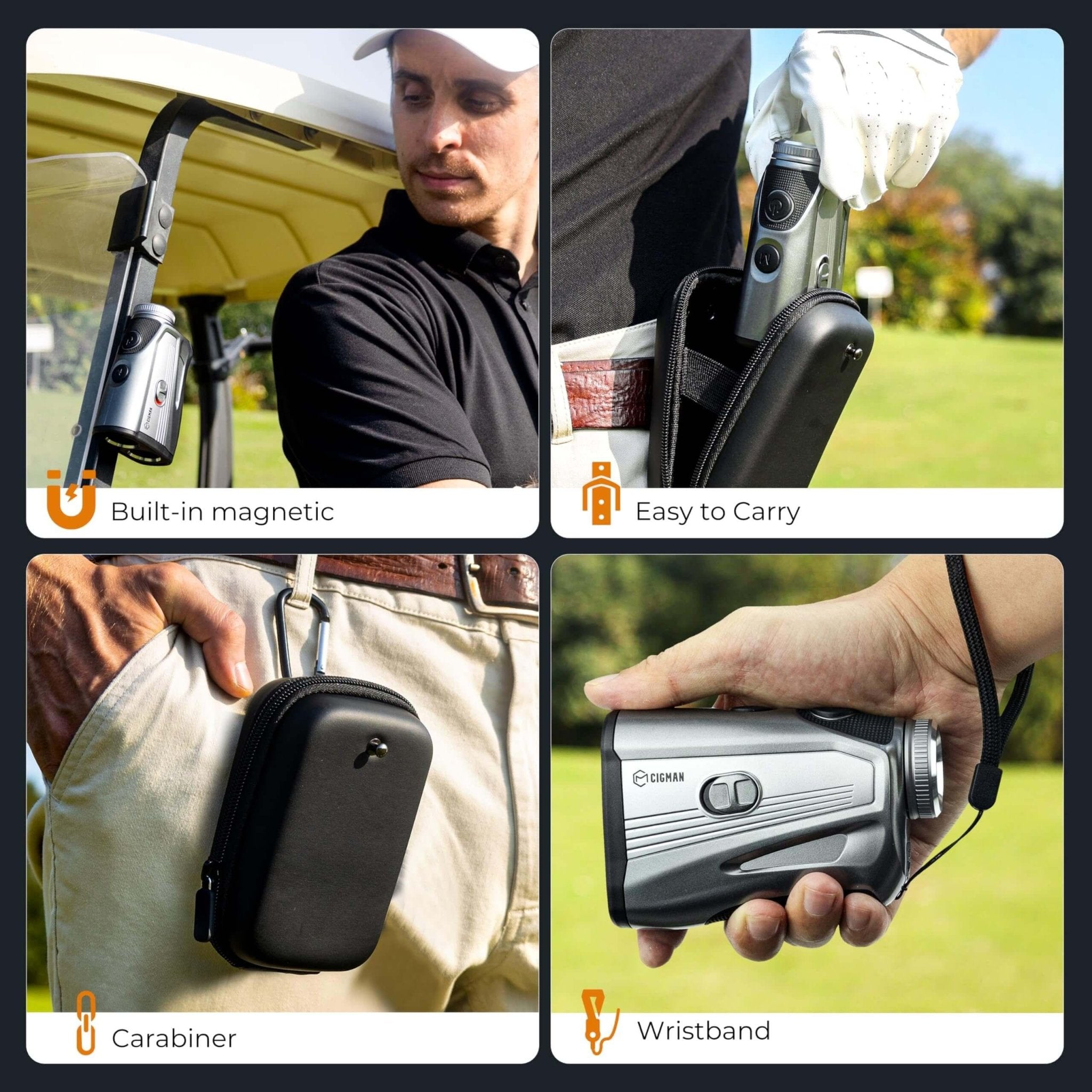 Cigman - CIGMAN CT - 1000 1200 Yards Golf Rangefinder