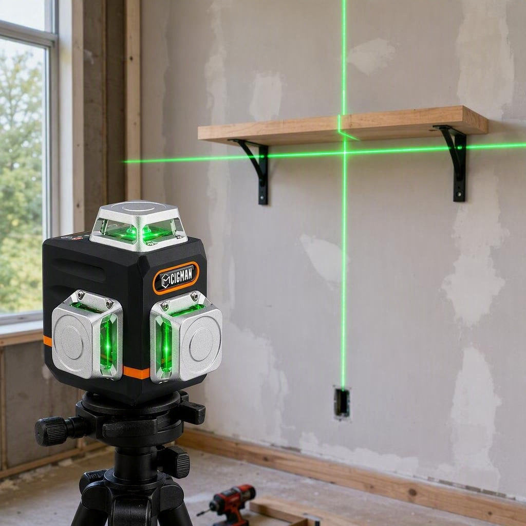 Laser-Wasserwaage Anleitung: Schritt für Schritt richtig nivellieren