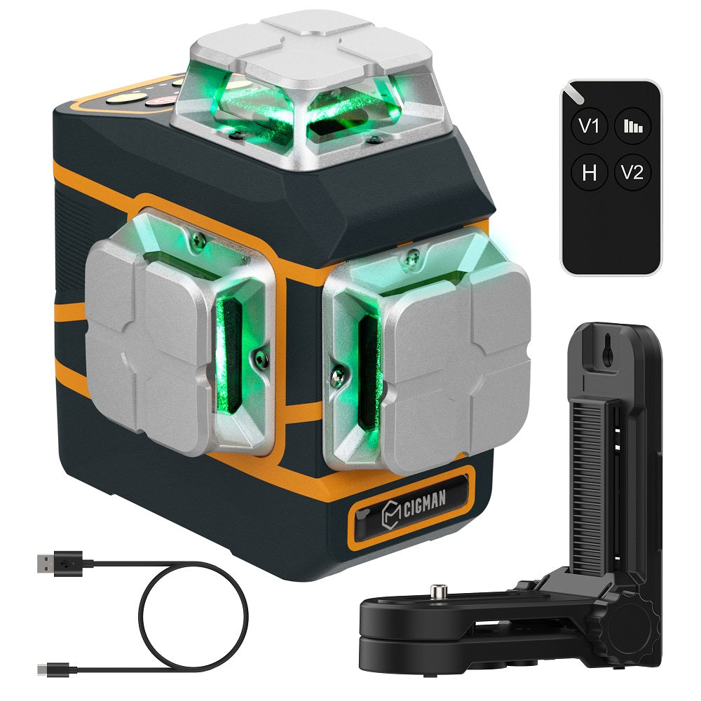 CIGMAN CM-801 3x360 3D Kreuzlinienlaser
