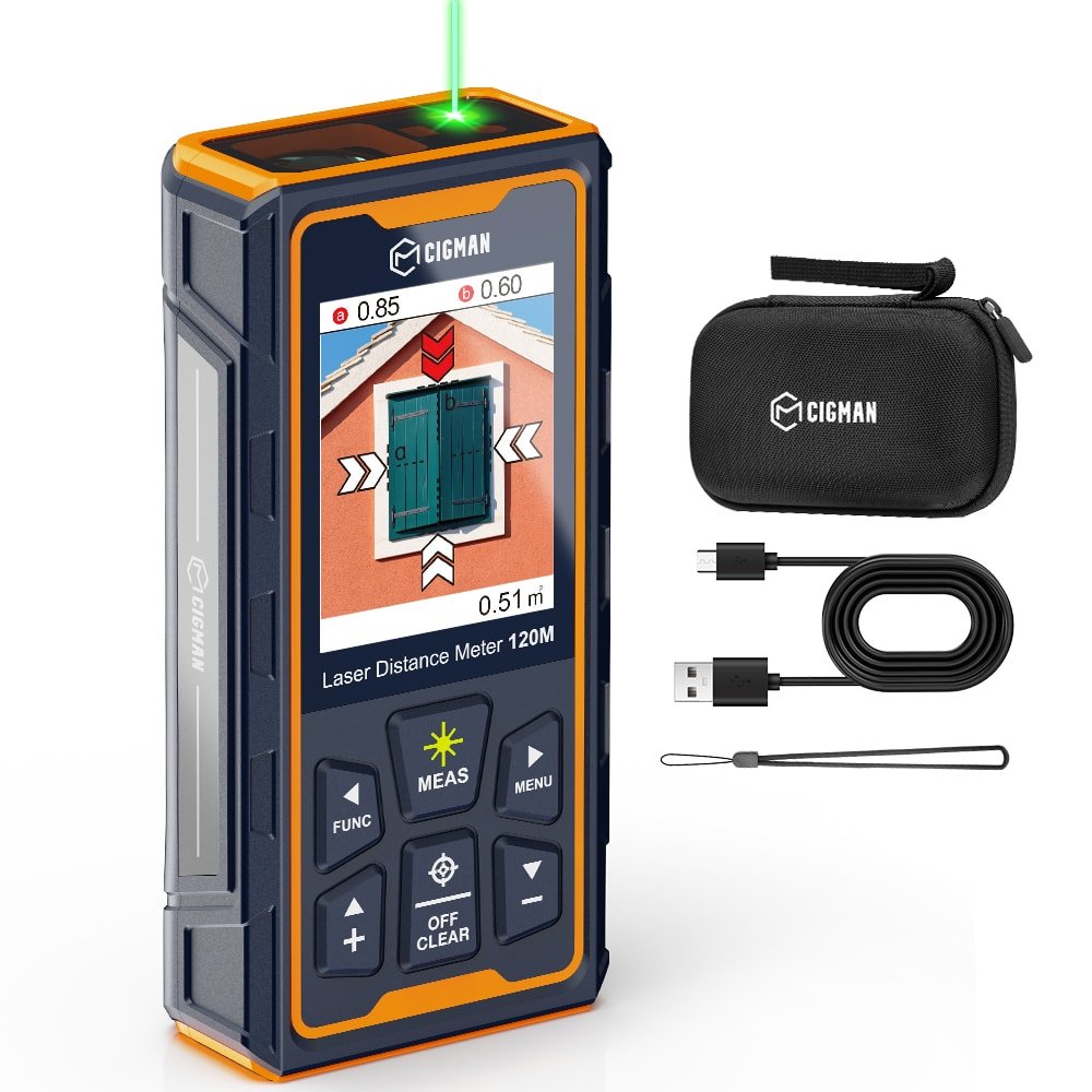 Cigman - CIGMAN CD - 120G Laser Distance Meters with Camera