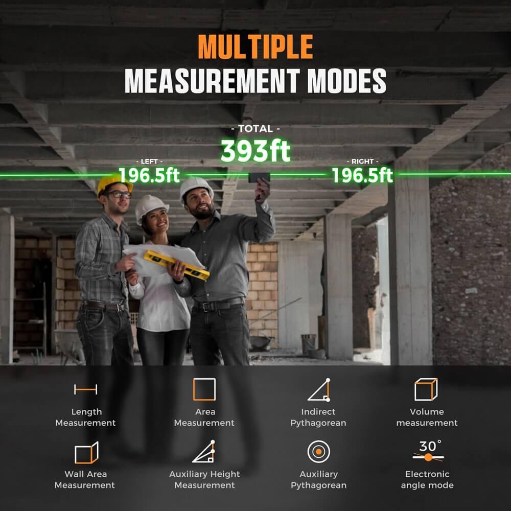 Cigman - CIGMAN CD - 60G Bilateral Laser Measure