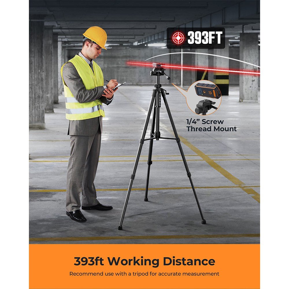 Cigman - CIGMAN CD - 60R 393Ft Bilateral Laser Measure