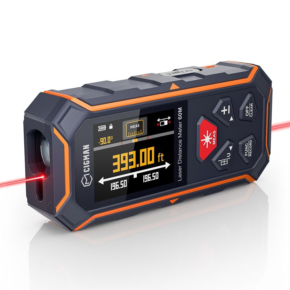 Cigman - CIGMAN CD - 60R 393Ft Bilateral Laser Measure