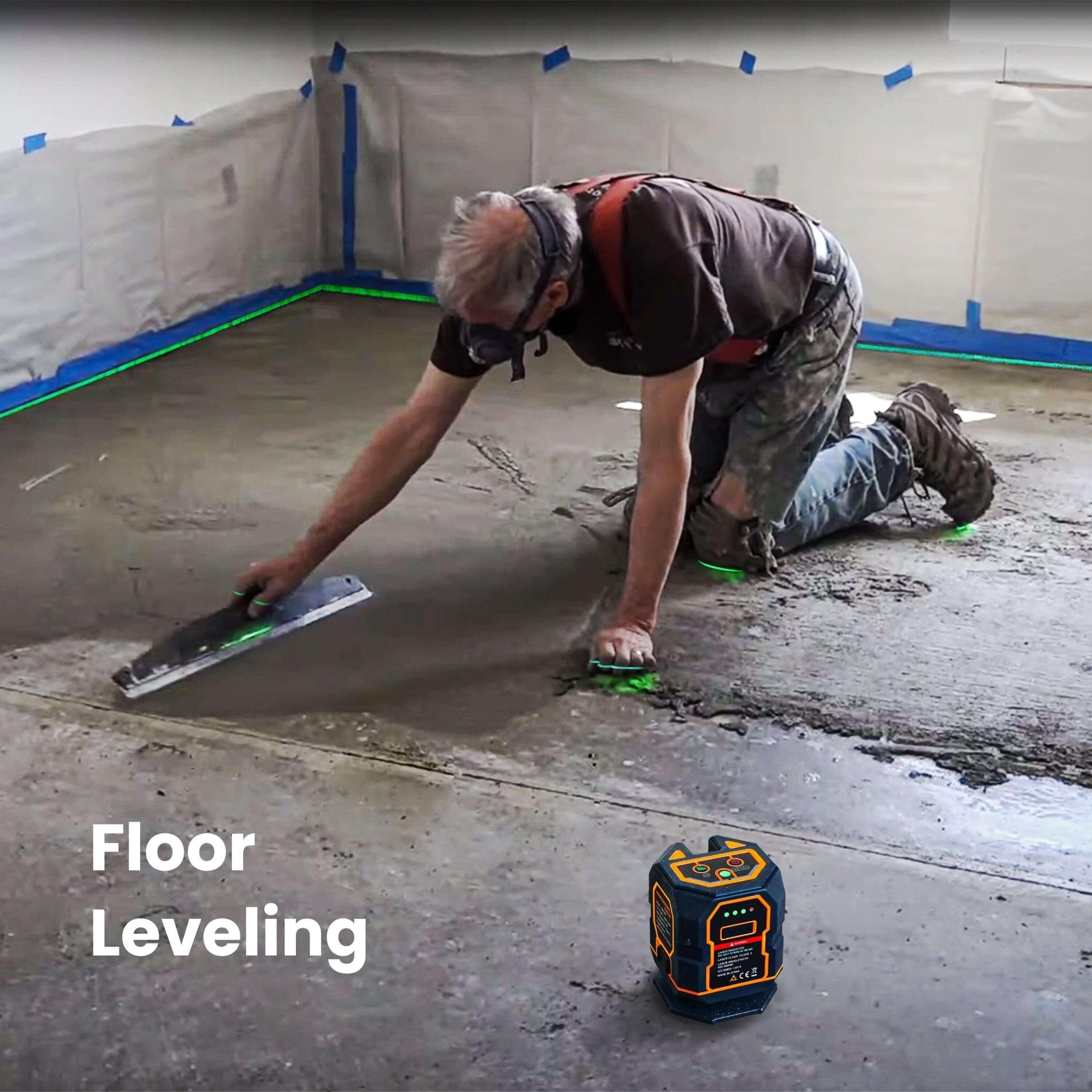 Cigman - CIGMAN CM - 508 5 Lines Floor Laser Level