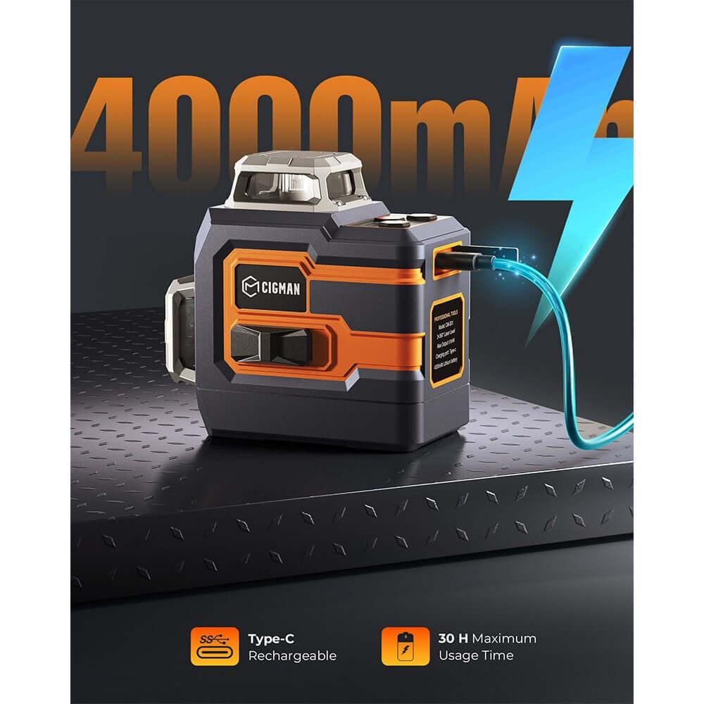Cigman - CIGMAN CM - S01 12 Lines Laser Level With APP Control
