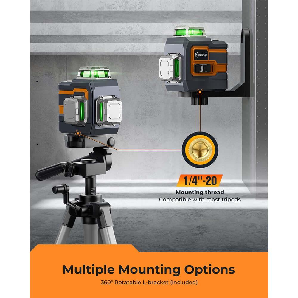 Cigman - CIGMAN CM - S01 12 Lines Laser Level With APP Control