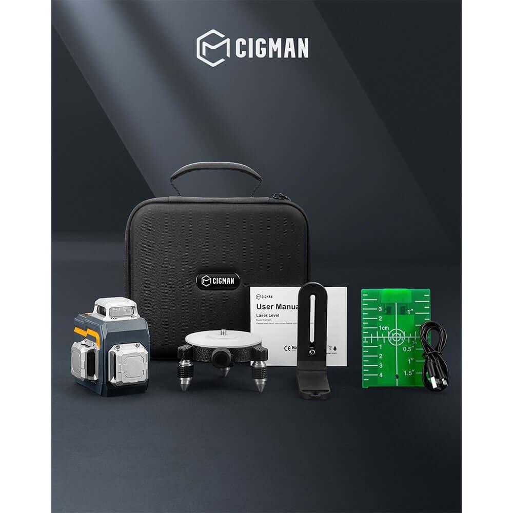 Cigman - CIGMAN CM - S01 12 Lines Laser Level With APP Control