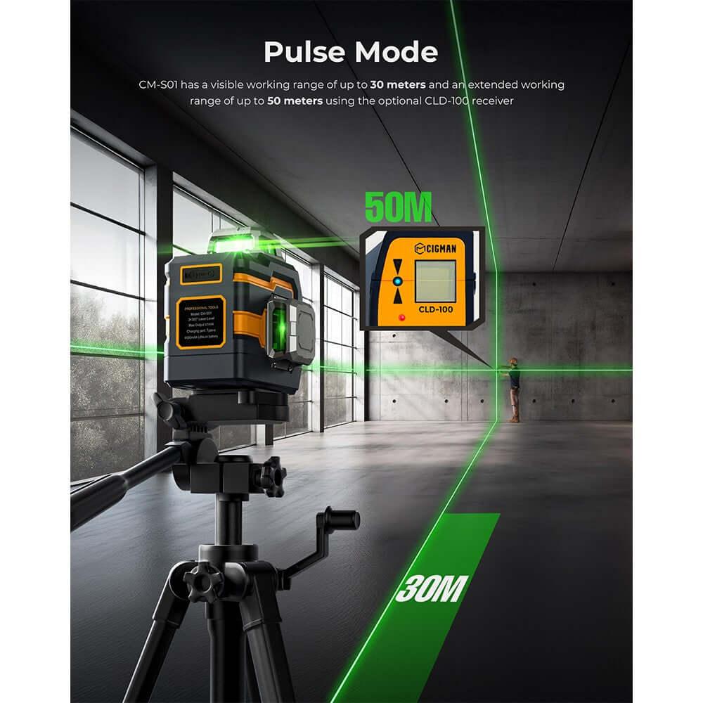Cigman - CIGMAN CM - S01 12 Lines Laser Level With APP Control