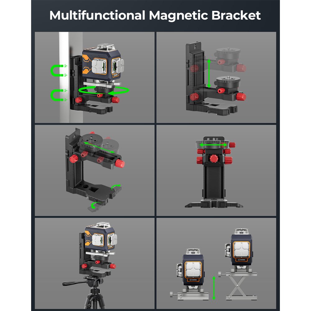 Cigman - CIGMAN CM - S02 4x360° 16 Lines Laser Level