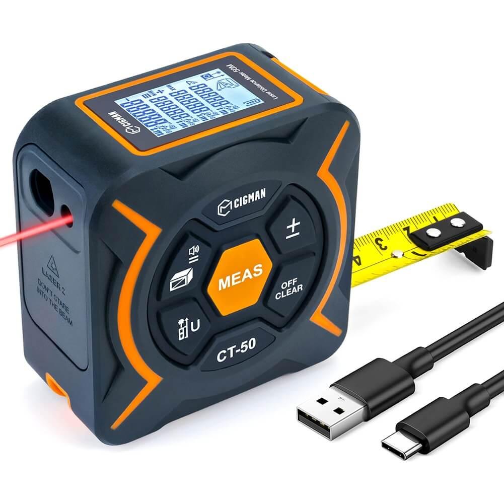 Cigman - CIGMAN CT - 50 Laser Tape Measure