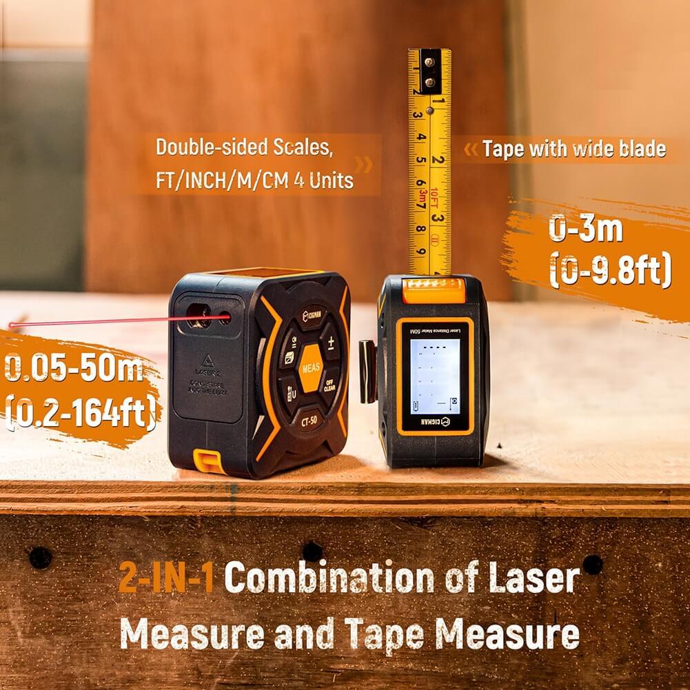 Cigman - CIGMAN CT - 50 Laser Tape Measure