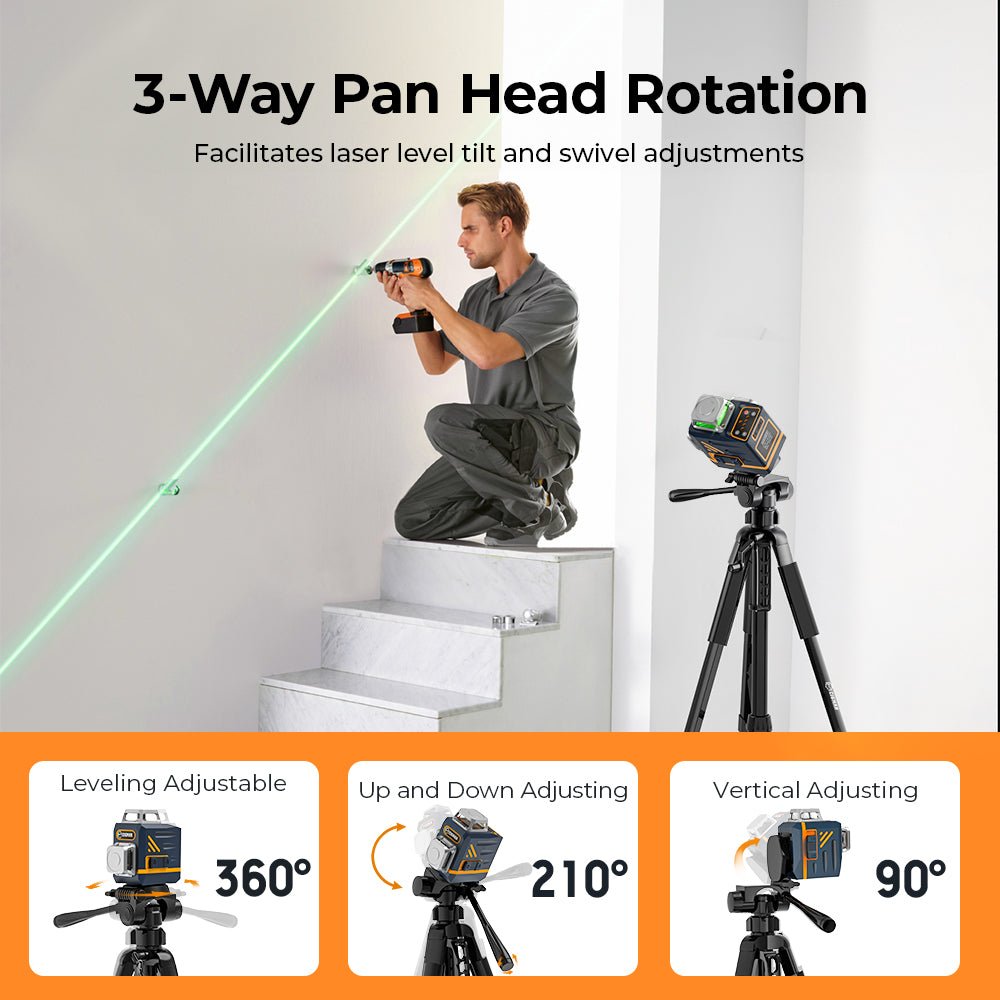 Cigman - CIGMAN CTP01 1.5M Laser Tripod